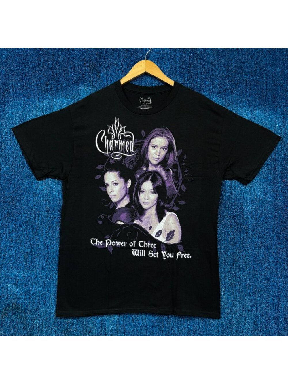 Charmed The Power of Three Will Set You Free Sisters Tee L